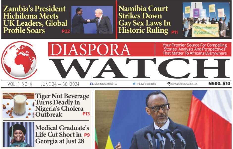 Diaspora Watch July-24-30, 2024