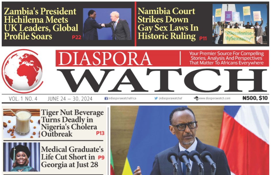 Diaspora Watch July-24-30, 2024