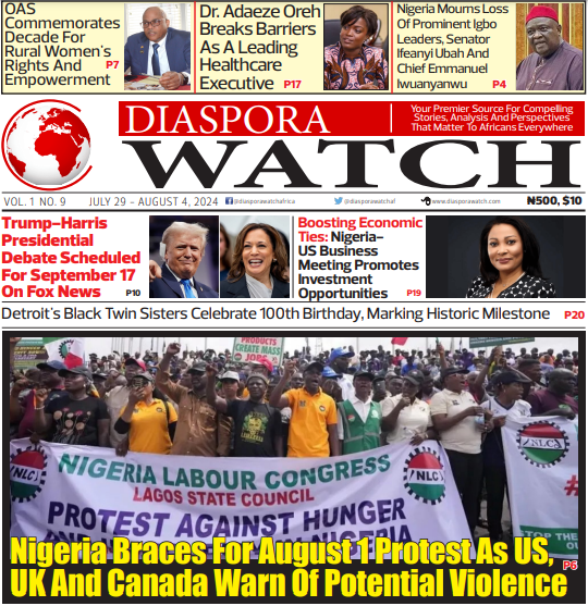 DIASPORA WATCH, Vol 1, No. 9