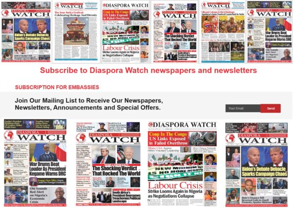 Diaspora Watch July-24-30, 2024