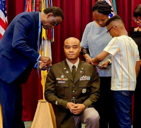 Nigerian Man, Kingsley Ogbuji, Promoted To Major In US Army