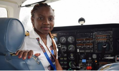 GHANA'S YOUNGEST COMMERCIAL PILOT AT 21 Audrey Maame Esi Swatson's Inspiring Journey