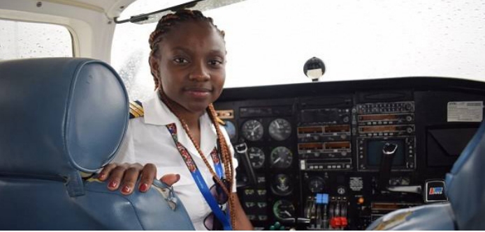 GHANA'S YOUNGEST COMMERCIAL PILOT AT 21 Audrey Maame Esi Swatson's Inspiring Journey