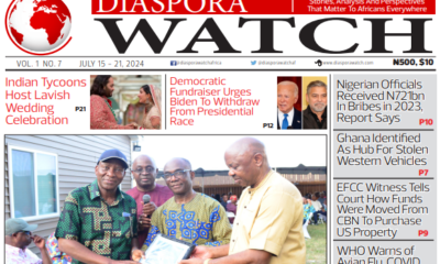 DIASPORA WATCH, Vol 1, No. 7