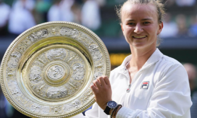 Krejcikova Triumphs At Wimbledon, Claims Second Grand Slam Singles Title