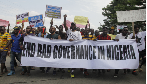 Hunger, Anger And Tears: The Faces Of Nigeria's Protests