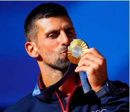 Novak Djokovic Wins Olympic Gold Medal, Achieves Career 'Golden Slam'