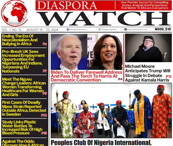 DIASPORA WATCH, Vol 1, No. 12