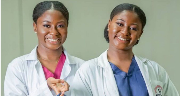 Twinning In Medicine: Meet Dr. Emefa And Dr. Emenya Apaloo, Ghana's Trailblazing Twin Sisters In Medicine