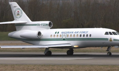 Nigeria's Luxury Jet Repossessed by Chinese Firm In Canada Over Unpaid Debt