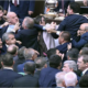 Turkish Lawmakers Engage In Bloody Brawl Over Jailed Colleague