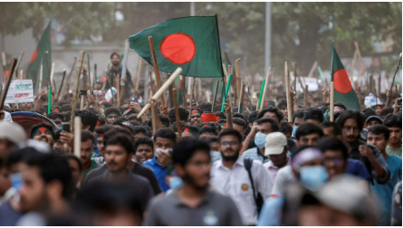 Bangladesh's Student Protesters Shun Calls For Immediate Elections, Mull Forming Own Party