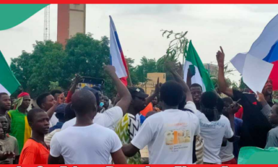 Nigeria On Edge: Russian Flags Appear Amidst Protests As Tinubu Calls For Calm