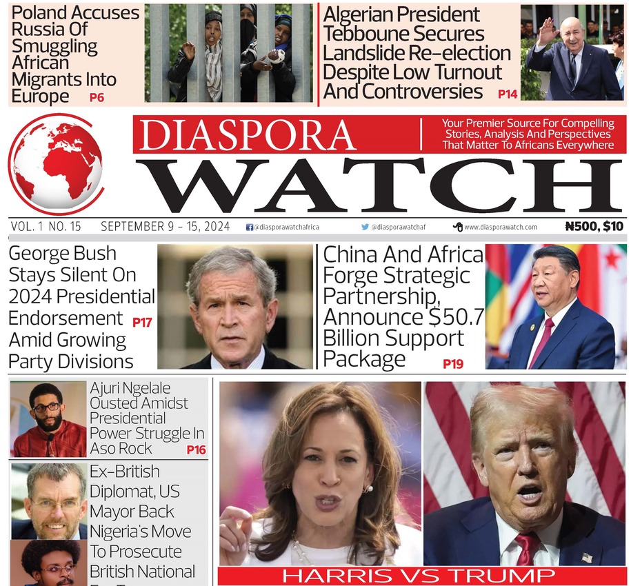 Diaspora Watch newspaper Vol 15