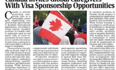 Canada Invites Global Caregivers with Visa Sponsorship Opportunities