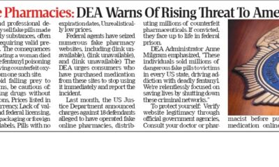 DEA Warns of Rising Threat