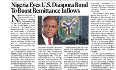 Nigeria Eyes US Diaspora Bond to Boost Remittance Inflows and Strengthen Economy