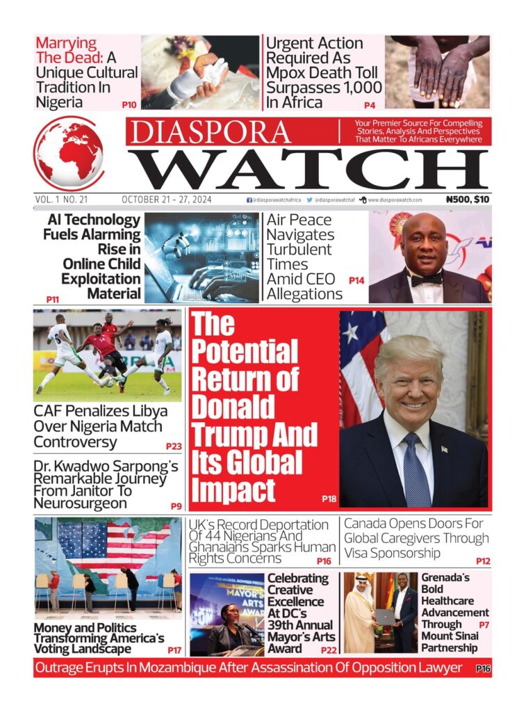 Diaspora Watch Unveils 21st Edition: A Global Perspective on Crisis and Culture