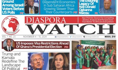 Diaspora Watch newspaper, Vol.23 (Nov. 4-10, 2024)