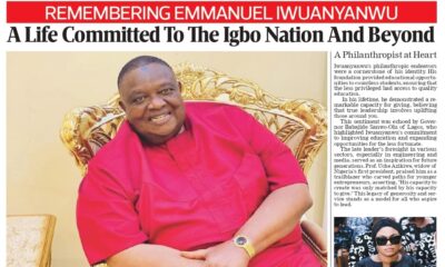 Remembering Emmanuel Iwuanyanwu: A Life Committed to the Igbo Nation and Beyond - Diaspora Watch -Vol. 23 (Nov. 4-10, 2024)