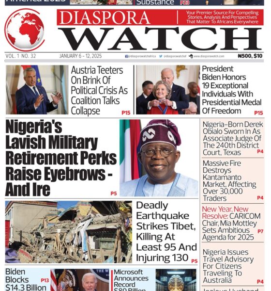 Diaspora Watch - Vol. 32 - JAN 6 to 12, 2025