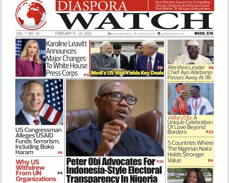 Diaspora Watch Vol, 36 - Unpacking Global Connections and Diasporic Experiences