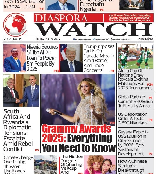 DIASPORA WATCH NEWSPAPER - VOL. 35