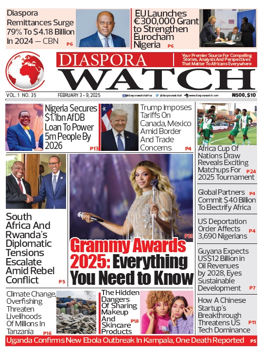 DIASPORA WATCH NEWSPAPER - VOL. 35