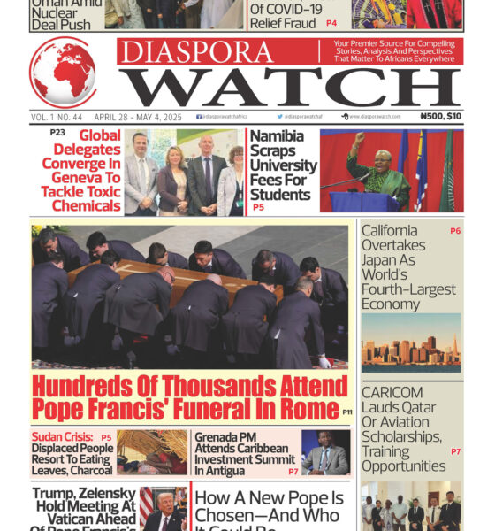 Diaspora Watch - Vol. 44 (April 28 - May 4, 2025)