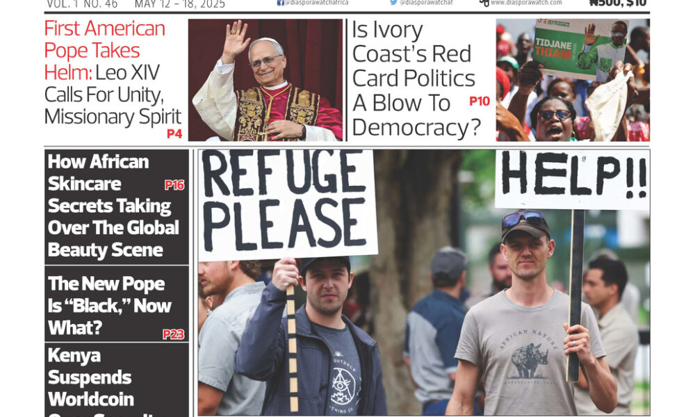 Diaspora Watch newspaper - Vol. 46