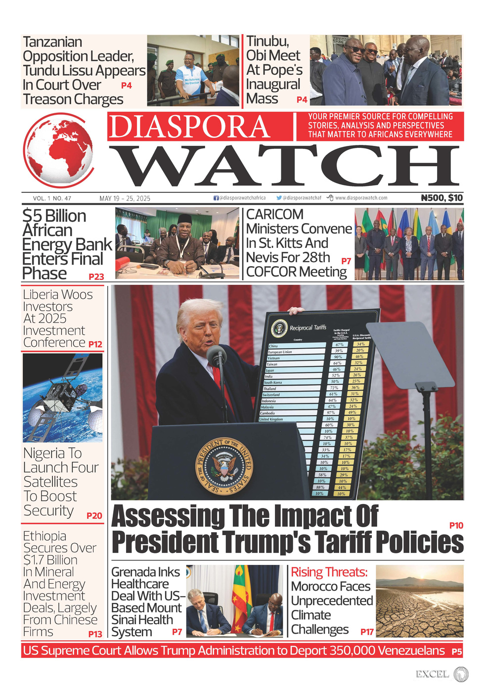 Diaspora Watch Vol. 47