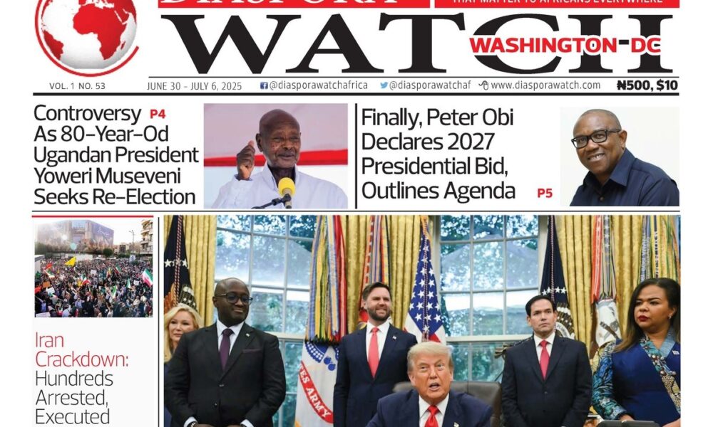 Diaspora Watch Vol. 53