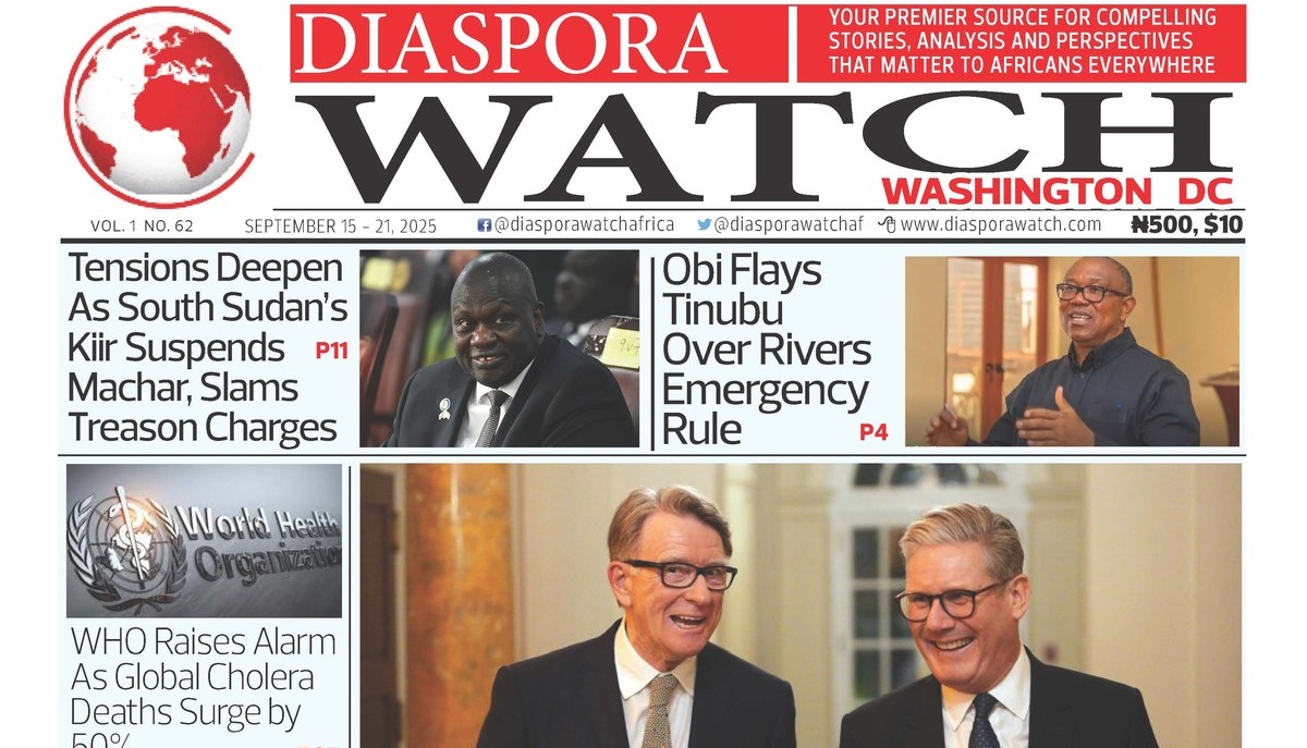 Diaspora Watch newspaper Vol 62