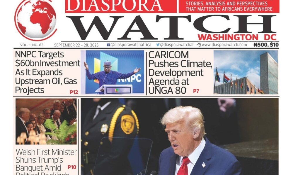 Diaspora Watch newspaper Vol 63