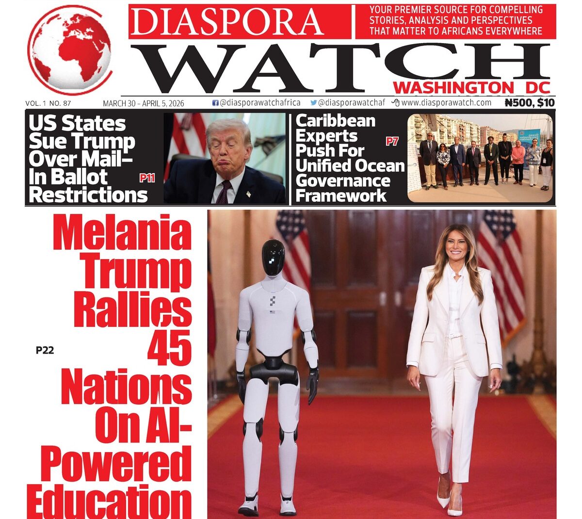 Diaspora Watch Vol. 87