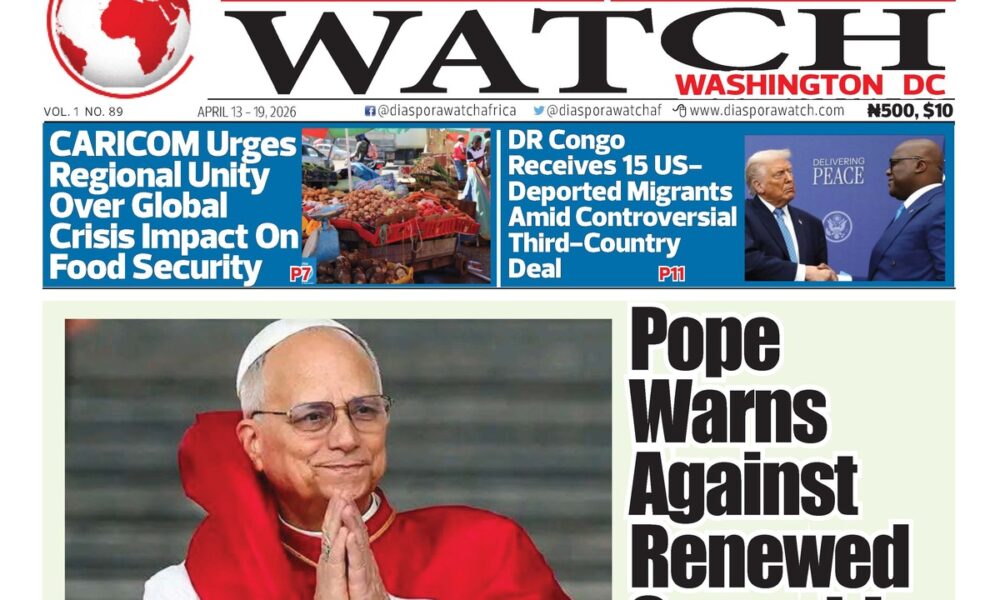 Diaspora Watch - Vol. 89