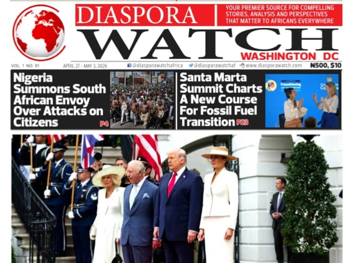 Diaspora Watch - Vol. 91