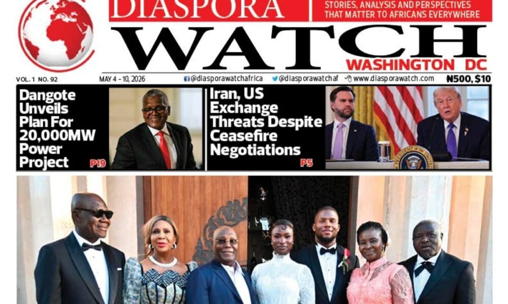 Diaspora Watch - Vol. 92
