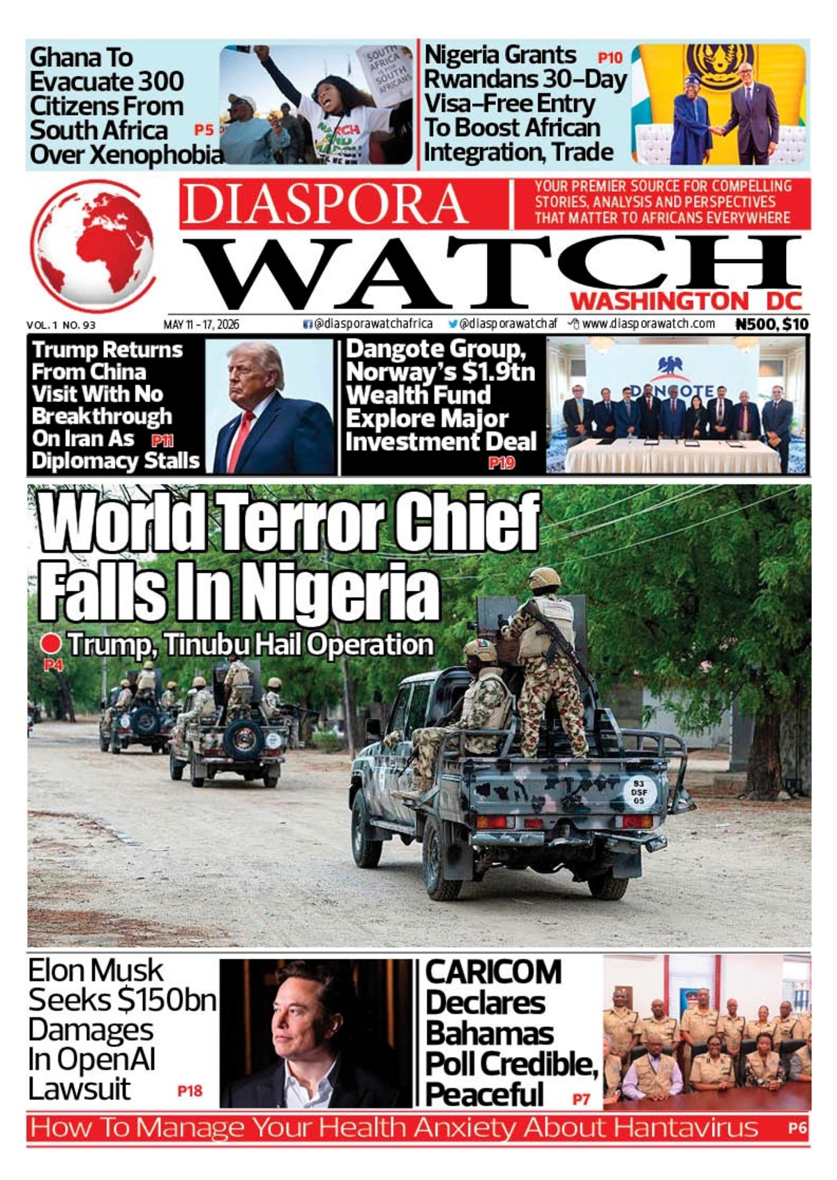 Diaspora Watch Vol. 93